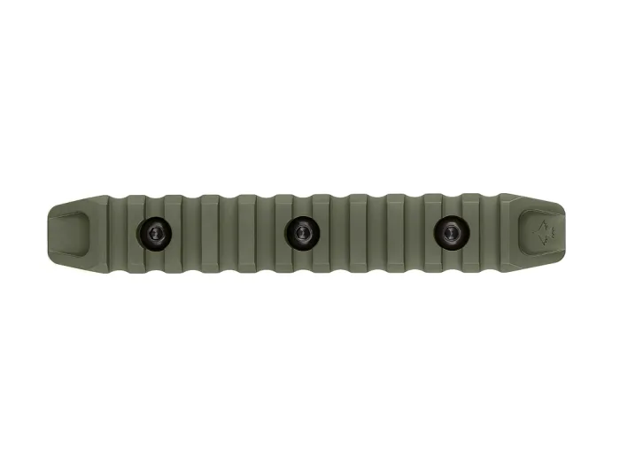 Планка КРУК CRC 9024 Picatinny на 11 слотів із кріпленням M-LOK OD Green