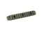 Планка КРУК CRC 9024 Picatinny на 11 слотів із кріпленням M-LOK OD Green