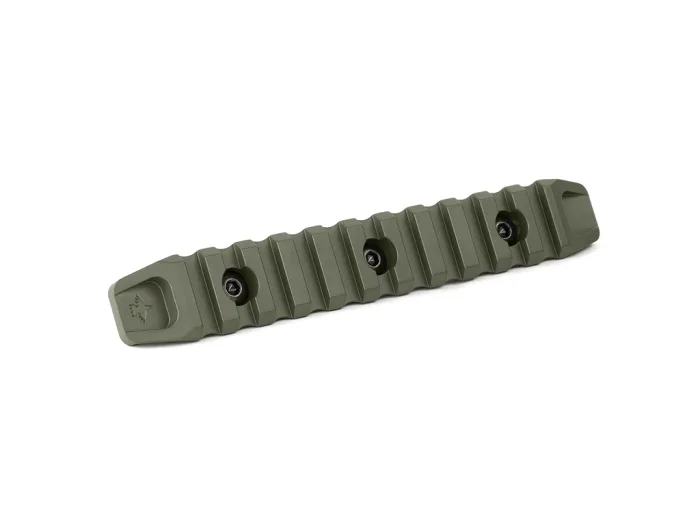 Планка КРУК CRC 9024 Picatinny на 11 слотів із кріпленням M-LOK OD Green