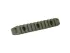 Планка КРУК CRC 9024 Picatinny на 11 слотів із кріпленням M-LOK OD Green