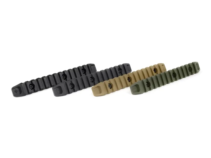 Планка КРУК CRC 9025 Picatinny на 13 слотів із кріпленням M-LOK Coyote Tan