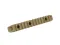 Планка КРУК CRC 9025 Picatinny на 13 слотів із кріпленням M-LOK Coyote Tan