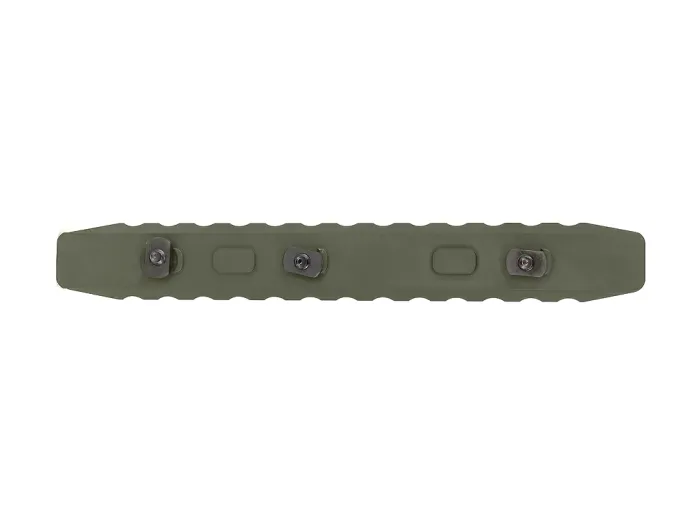 Планка КРУК CRC 9025 Picatinny на 13 слотів із кріпленням M-LOK OD Green