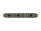 Планка КРУК CRC 9025 Picatinny на 13 слотів із кріпленням M-LOK OD Green