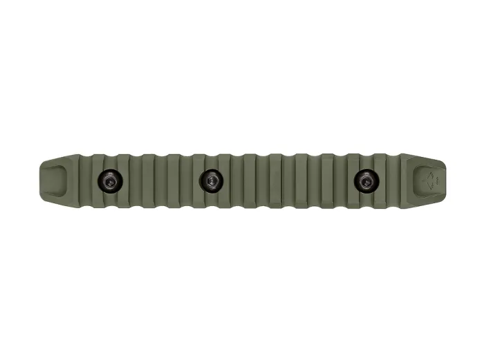 Планка КРУК CRC 9025 Picatinny на 13 слотів із кріпленням M-LOK OD Green