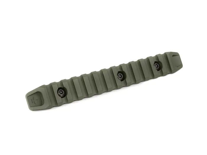 Планка КРУК CRC 9025 Picatinny на 13 слотів із кріпленням M-LOK OD Green