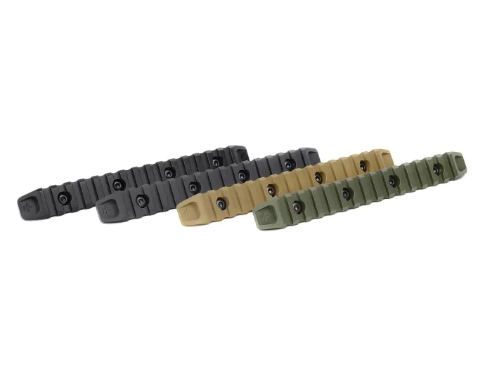 Планка КРУК CRC 9026 Picatinny на 15 слотів із кріпленням M-LOK OD Green