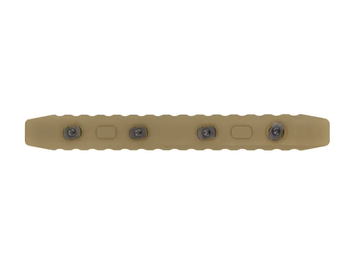 Планка КРУК CRC 9026 Picatinny на 15 слотів із кріпленням M-LOK Coyote Tan