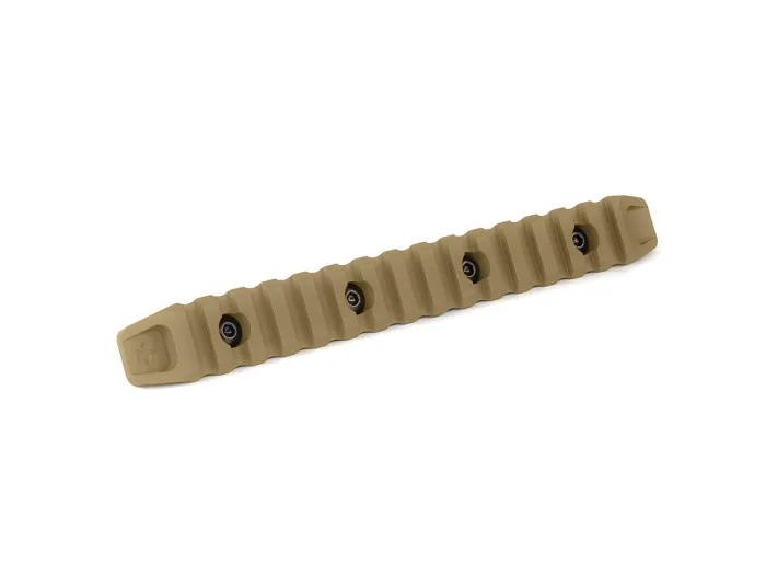 Планка КРУК CRC 9026 Picatinny на 15 слотів із кріпленням M-LOK Coyote Tan