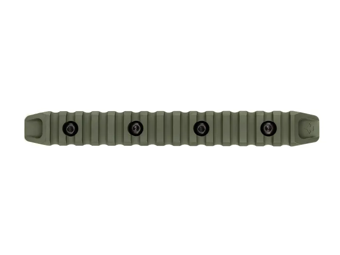 Планка КРУК CRC 9026 Picatinny на 15 слотів із кріпленням M-LOK OD Green