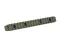 Планка КРУК CRC 9027 Picatinny на 17 слотів із кріпленням M-LOK OD Green