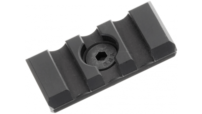Планка Leapers UTG PRO M-LOK 3-Slot Picatinny Black MTURS10S
