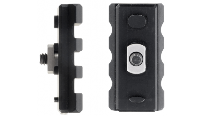 Планка Leapers UTG PRO M-LOK 3-Slot Picatinny Black MTURS10S
