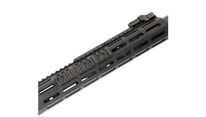 Планка Leapers UTG PRO M-LOK 7-Slot Picatinny Black MTURS10M