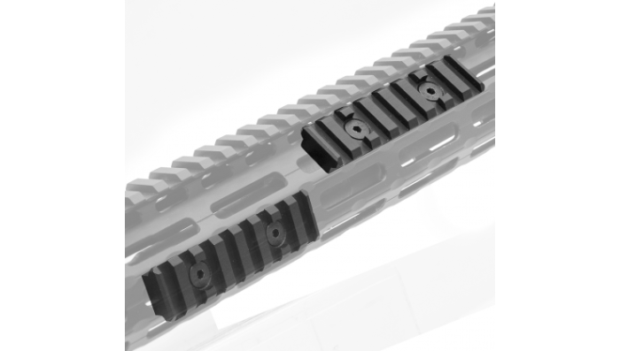 Планка Leapers UTG PRO M-LOK 8-Slot Picatinny Black MTURS09M
