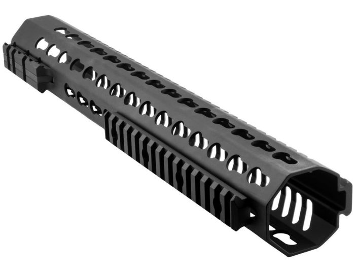Планка MFT Picatinny TEKKO Keymod на 12 слотів Black TMKMR6-BL