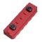 Планка Picatinny Strike Industries Link KeyMod & M-Lok Rail 6 слотів Red SI-LINK-RS-6
