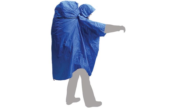 Плащ-пончо Terra Incognita PonchoBag S-M Blue