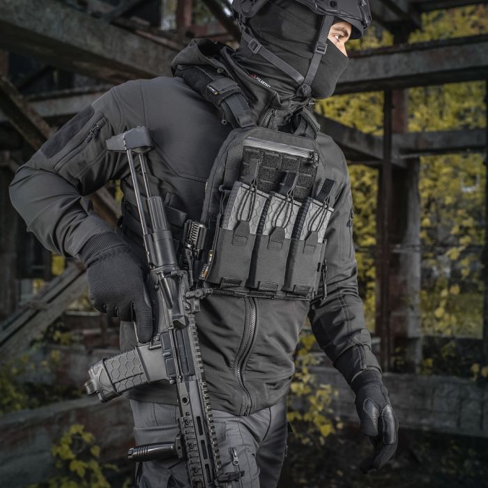 Плитоноска M-TAC Cuirass QRS Black