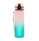 Пляшка для води Uzspace Colorful Frosted-Tritan 500 мл 3026 (колір - рожево-зелений)