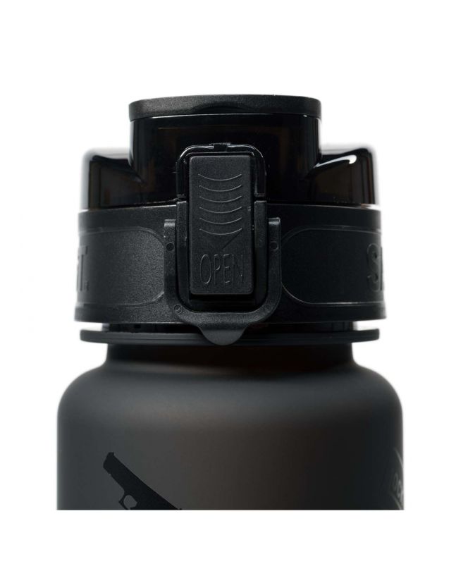 Пляшка спортивна Glock Perfection Titan Black 1000 ml