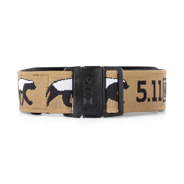 Пояс тактичний двосторонній 5.11 Tactical Ayce Belt Black/Honey Badger