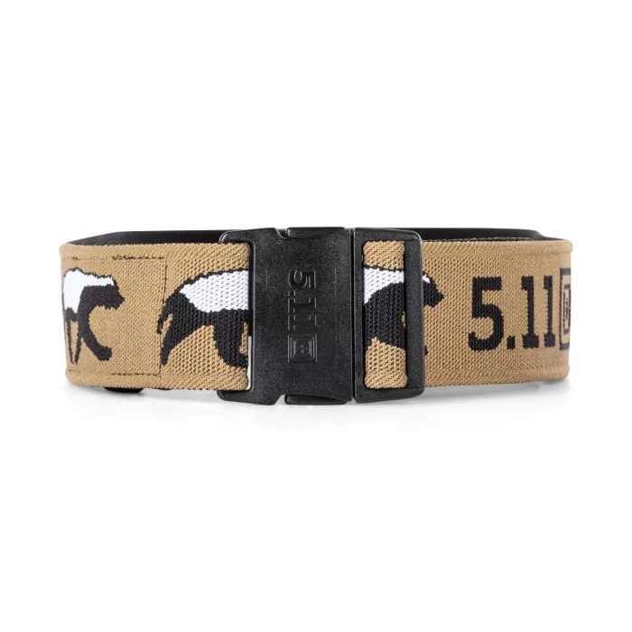 Пояс тактичний двосторонній 5.11 Tactical Ayce Belt Black/Honey Badger