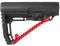 Приклад MFT BMS Battlelink Minimalist Stock Commercial із плетеним ремінцем Red/Black BMSNRAT-RDBL