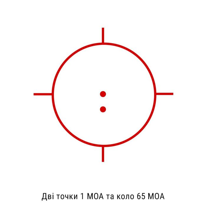 Приціл коліматорний Eotech EXPS2-2 68MOA/1MOA (дві точки)