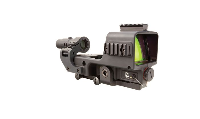 Приціл коліматорний Trijicon MGRS Red Segmented Circle 3 MOA зі збільшувачем 3х