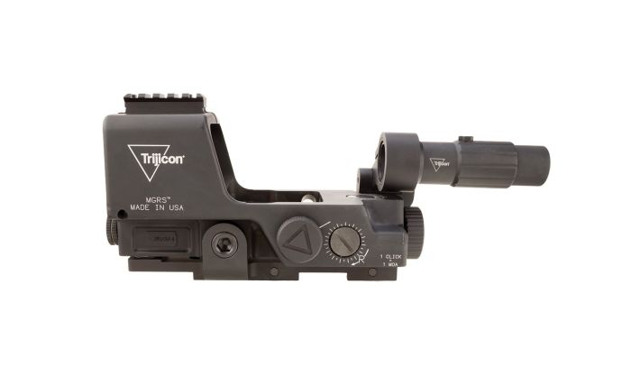 Приціл коліматорний Trijicon MGRS Red Segmented Circle 3 MOA зі збільшувачем 3х