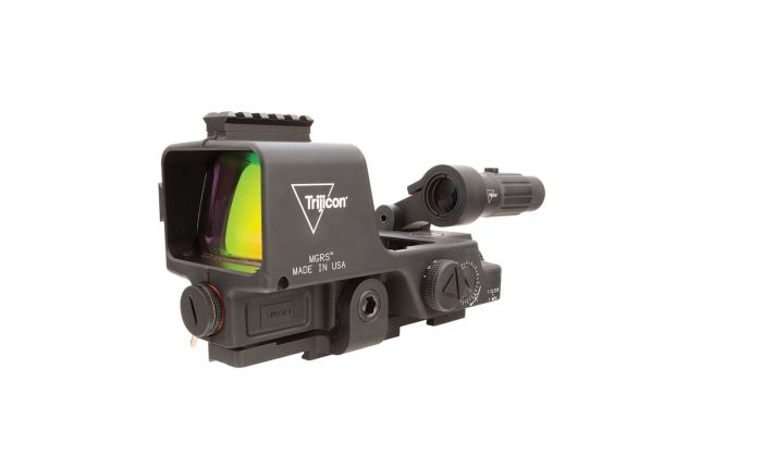 Приціл коліматорний Trijicon MGRS Red Segmented Circle 3 MOA зі збільшувачем 3х
