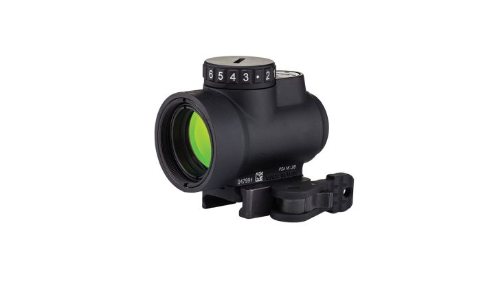 Приціл коліматорний Trijicon MRO 2.0 MOA Green Dot Levered Quick Release Low Mount MRO-C-2200032
