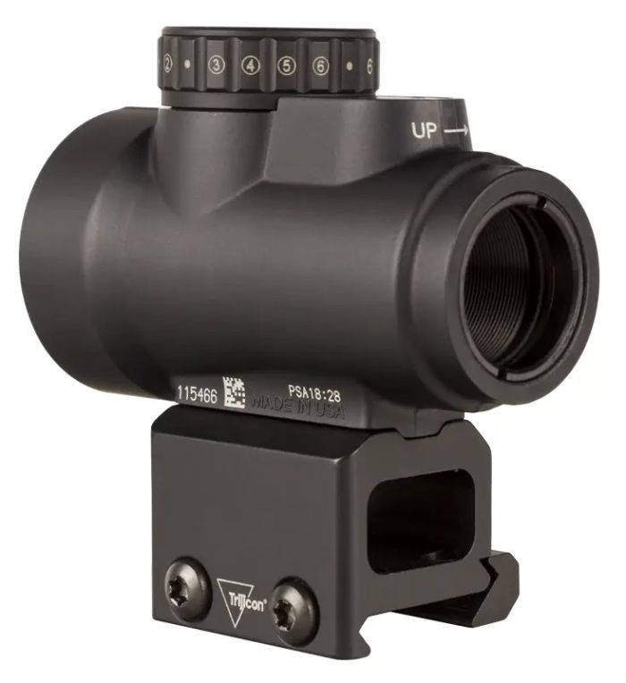 Приціл коліматорний Trijicon MRO HD 1х25 точка 2 MOA + коло 68 MOA з червоним підсвічуванням