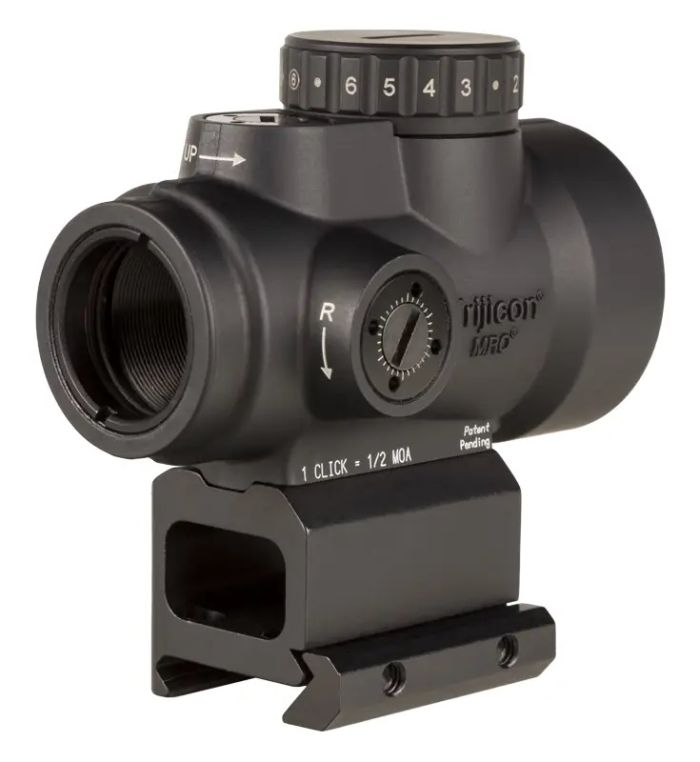 Приціл коліматорний Trijicon MRO HD 1х25 точка 2 MOA + коло 68 MOA з червоним підсвічуванням