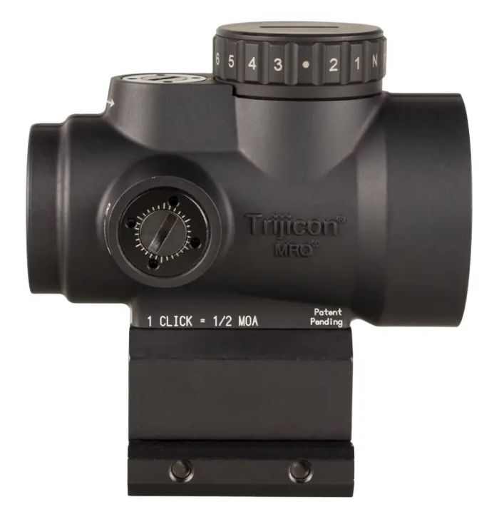 Приціл коліматорний Trijicon MRO HD 1х25 точка 2 MOA + коло 68 MOA з червоним підсвічуванням