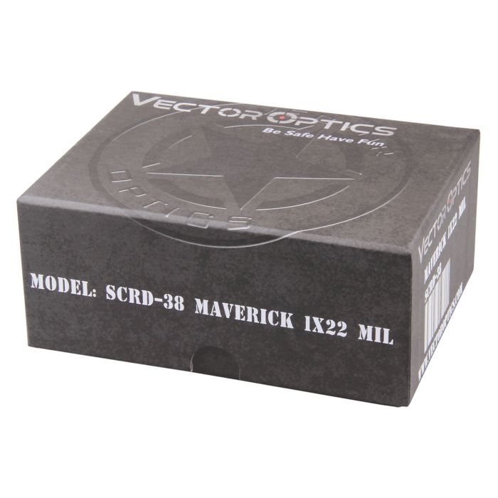 Приціл коліматорний Vector Optics Maverick 1x22 Gen III 3 МОА SCRD-38