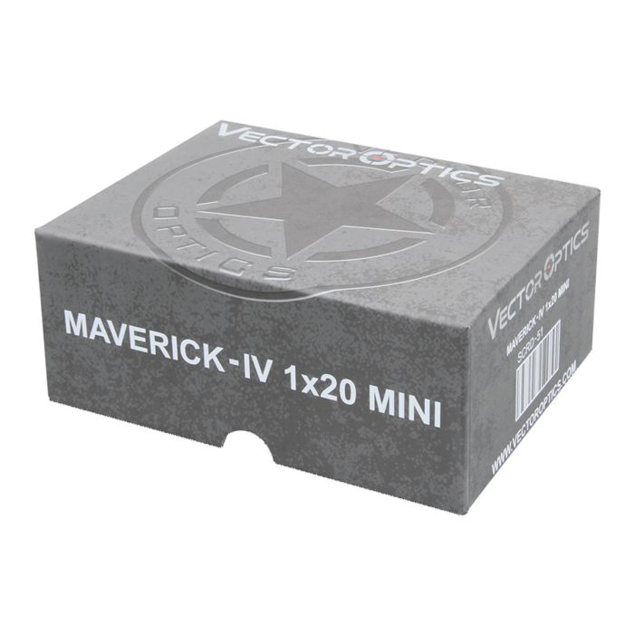 Приціл коліматорний Vector Optics Maverick-IV 1x20 Mini 3 MOA Red Dot
