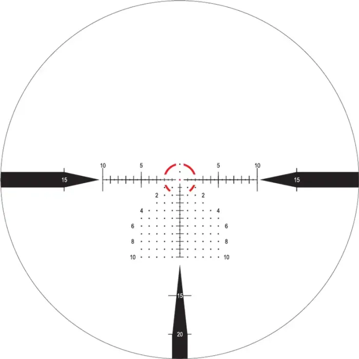 Приціл Nightforce ATACR 1-8x24 F1 0.1Mil сітка FC-DMX з підсвічуванням Black C653
