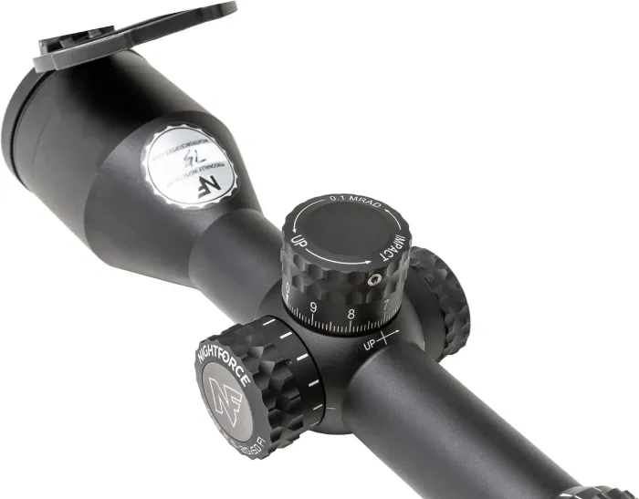 Приціл Nightforce NX8 2.5-20x50 F1 ZeroS Dig PTL сітка Mil-C Black C623