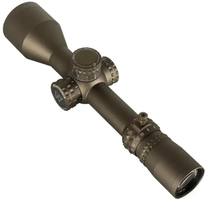 Приціл Nightforce NX8 2.5-20x50 F1 ZeroS сітка Mil-XT Dark Earth C665