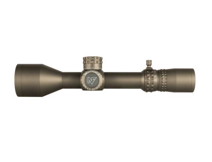 Приціл Nightforce NX8 2.5-20x50 F1 ZeroS СW-ILL сітка TReMoR3 з підсвічуванням Dark Earth C664