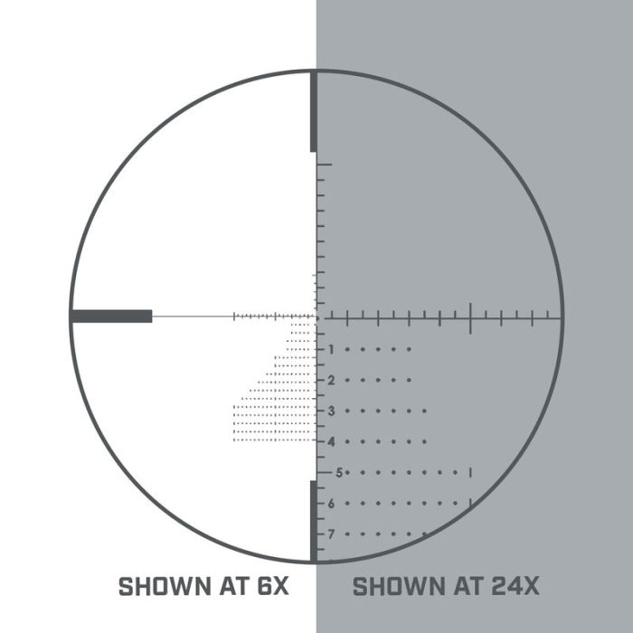 Приціл оптичний Bushnell Match Pro 6-24x50 сітка Deploy MIL з підсвічуванням