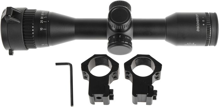 Приціл оптичний Discovery Optics VT-Z 4x32 AOE сітка MilDot SPF з підсвічуванням