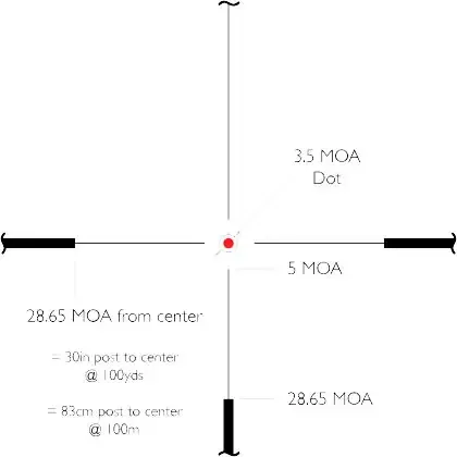 Приціл оптичний Hawke Vantage 30 WA 1,5-6х44 сітка L4A Dot з підсвічуванням