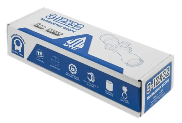 Приціл оптичний Leapers UTG Bug Buster 3-12x32 1" з сіткою Mil-Dot