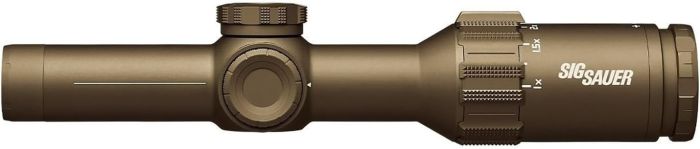 Приціл оптичний Sig Sauer Tango6T Rifle Scope 1-6X24 mm 30 mm SFP FL-6 FDE SOT61230