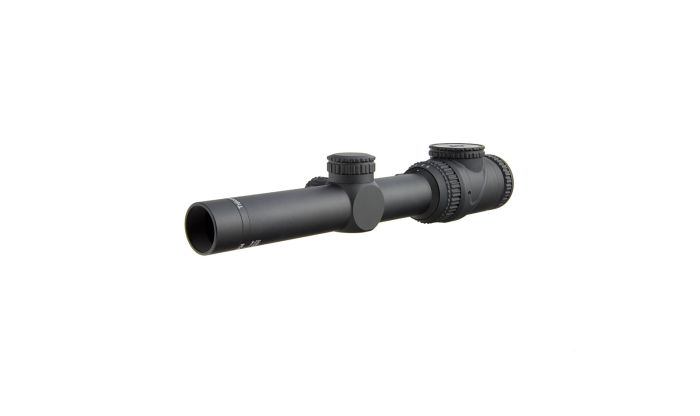 Приціл оптичний Trijicon AccuPoint 1-6x24 BAC Amber Triangle Tritium / Fiber Optics