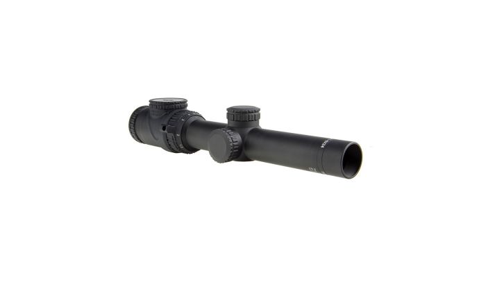 Приціл оптичний Trijicon AccuPoint 1-6x24 BAC Amber Triangle Tritium / Fiber Optics