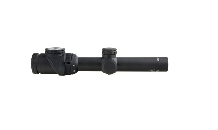 Приціл оптичний Trijicon AccuPoint 1-6x24 BAC Amber Triangle Tritium / Fiber Optics